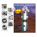 Survival Whistle W/Compass (Screen)